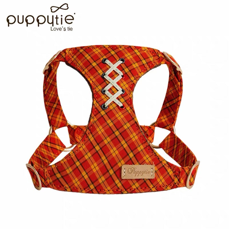 Puppytie Vintage No Pull Dog & Cat Harness