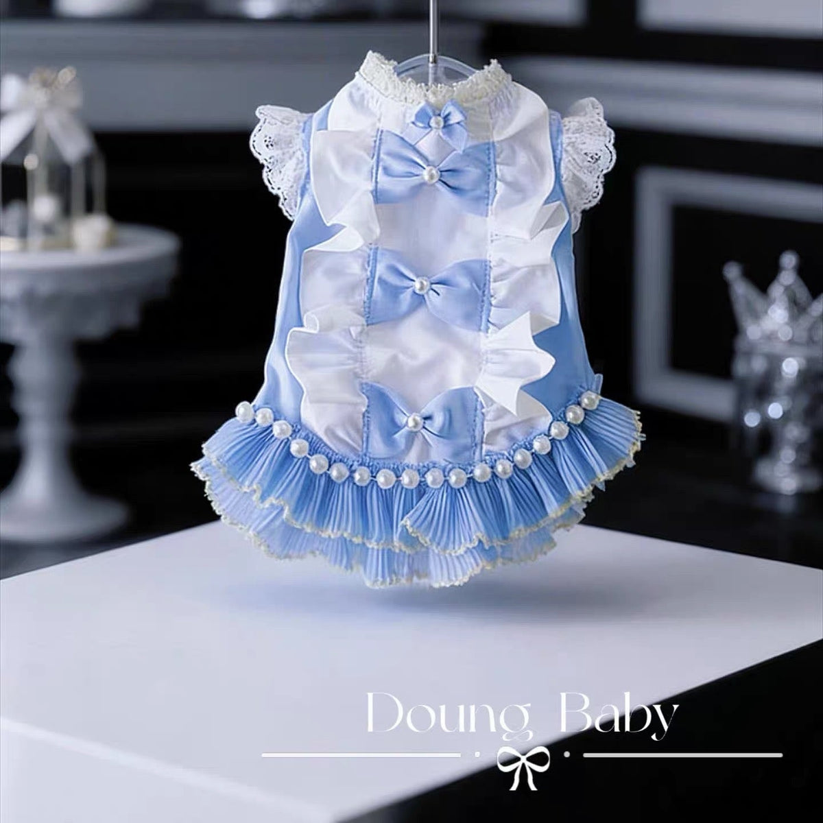 Doung Baby Pastel Ribbon Princess Dress