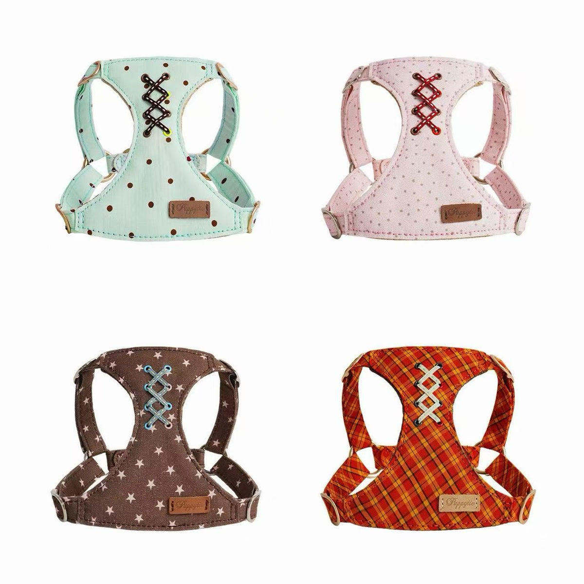 Puppytie Vintage No Pull Dog & Cat Harness