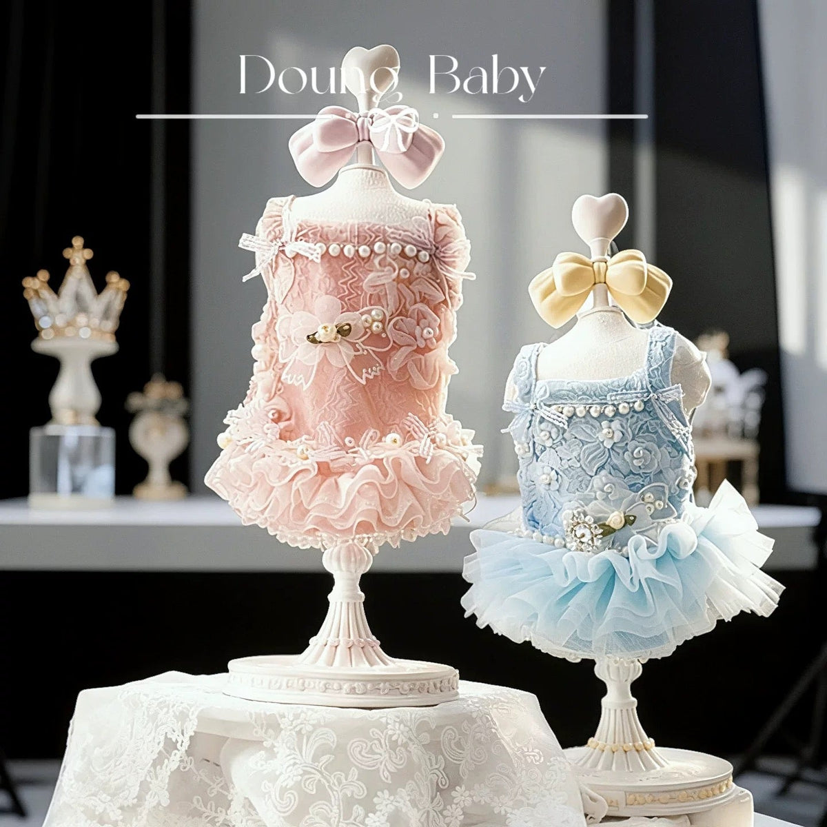 Doung Baby Blossom Pearl Tutu Dress