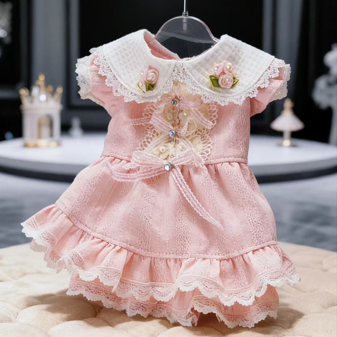 Doung Baby Rosy Lace Princess Dress