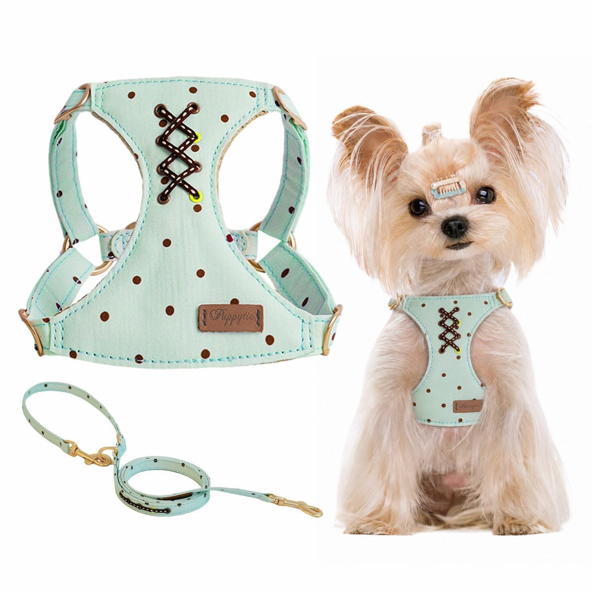 Puppytie Vintage No Pull Dog & Cat Harness