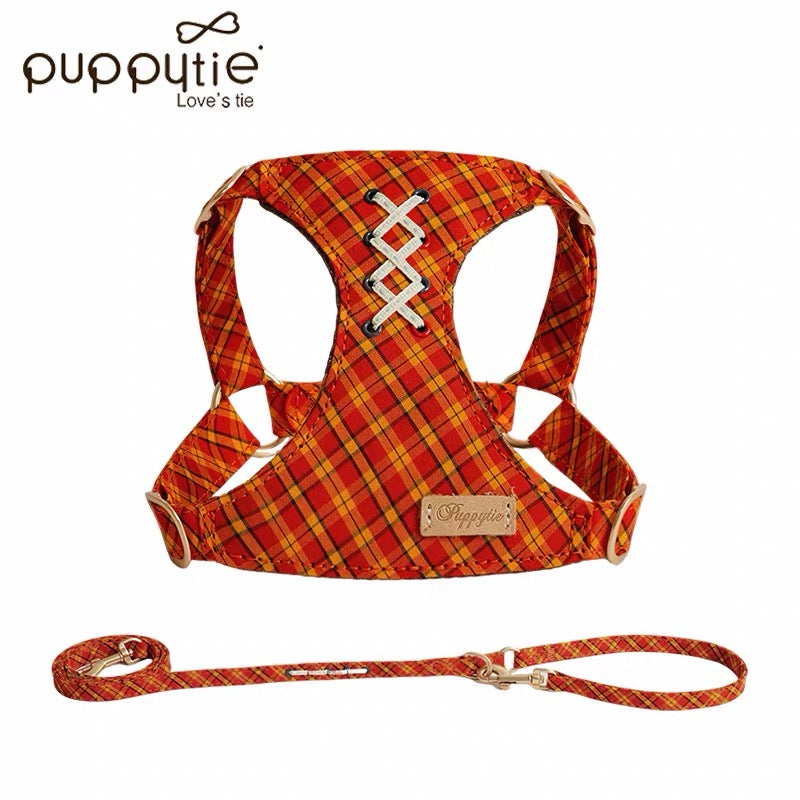 Puppytie Vintage No Pull Dog & Cat Harness