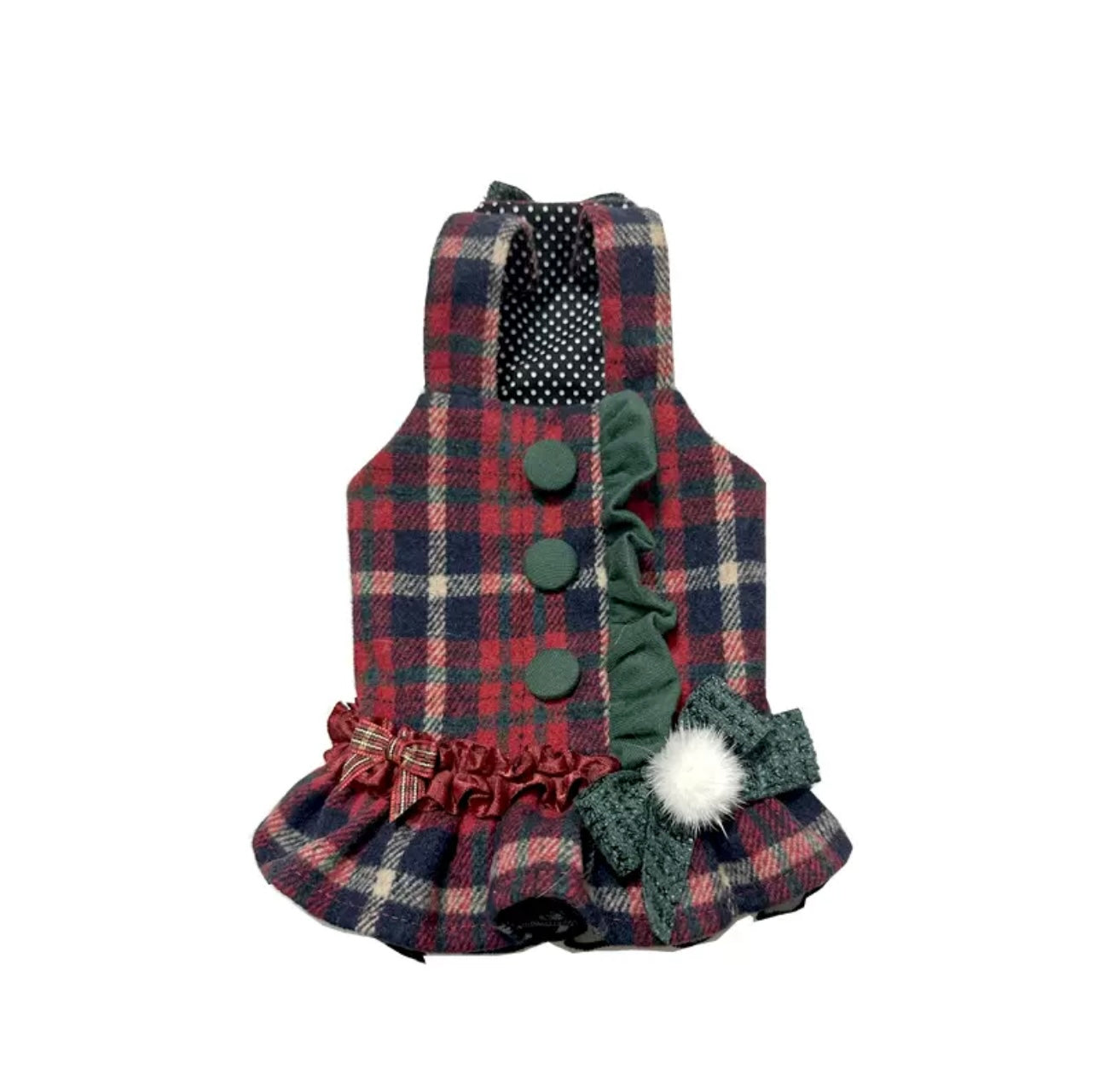 TaniWina Jingle Wool Bells Festive Fuzz Kit | Pet Clothes