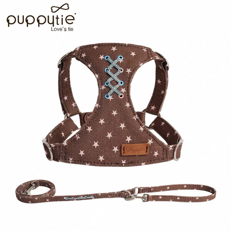 Puppytie Vintage No Pull Dog & Cat Harness