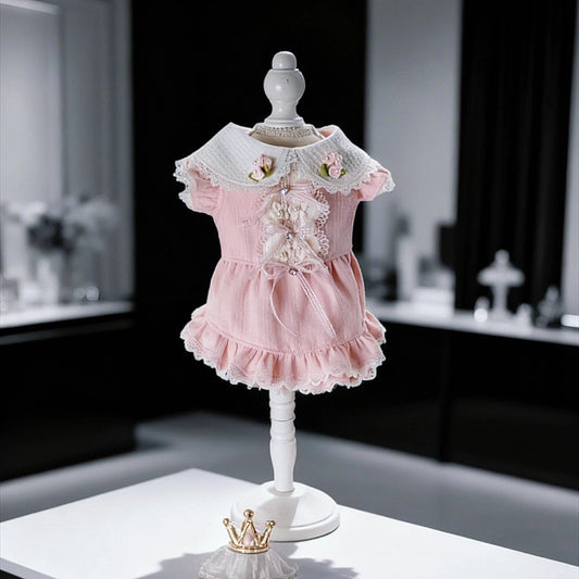 Doung Baby Rosy Lace Princess Dress