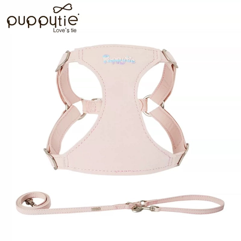 Puppytie Waterproof No Pull Dog Harness for Small Dogs – Dusty Pink