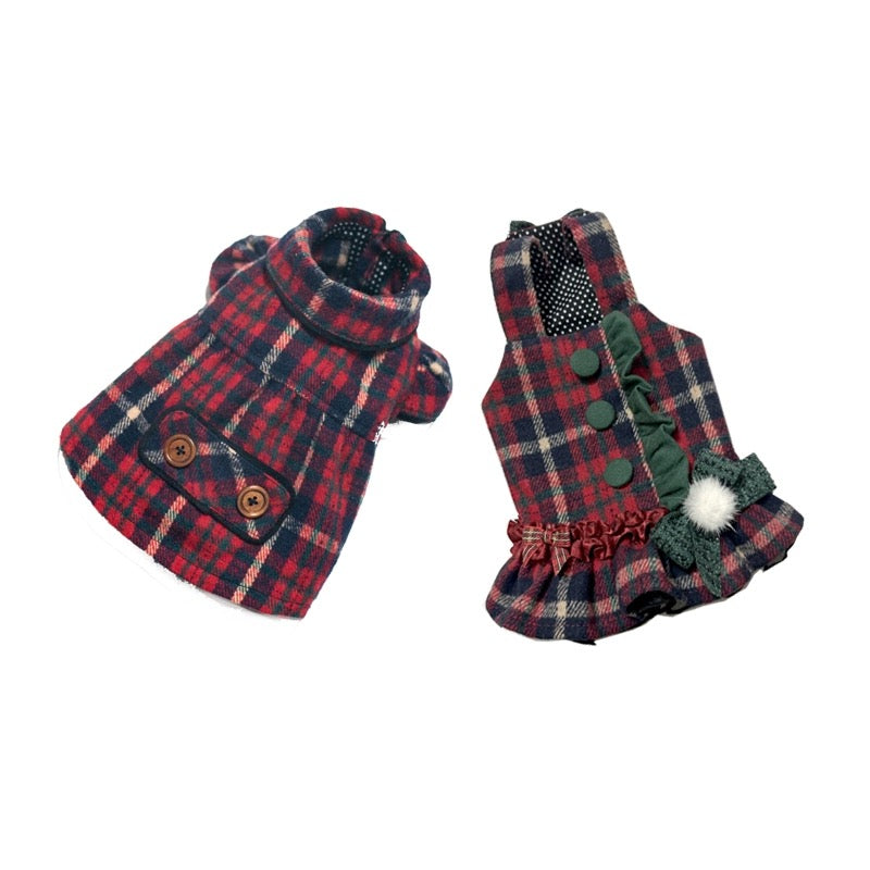 TaniWina Jingle Wool Bells Festive Fuzz Kit | Pet Clothes