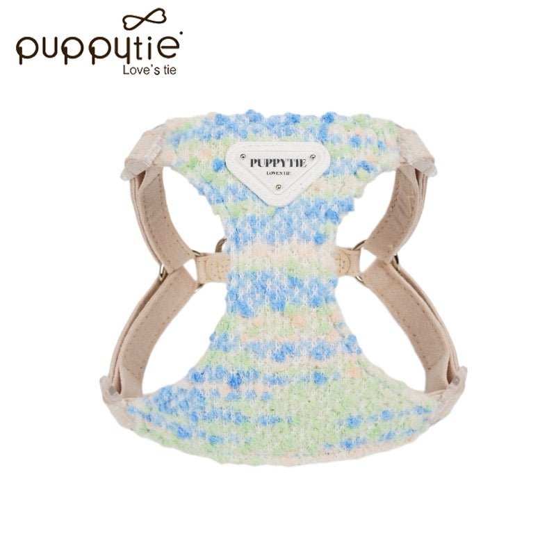 Puppytie Cozy Knit No-Pull Dog Harness with Adjustable Chest