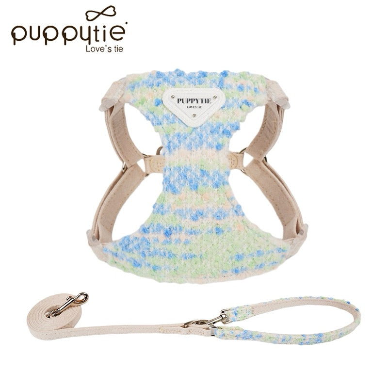 Puppytie Cozy Knit No-Pull Dog Harness with Adjustable Chest